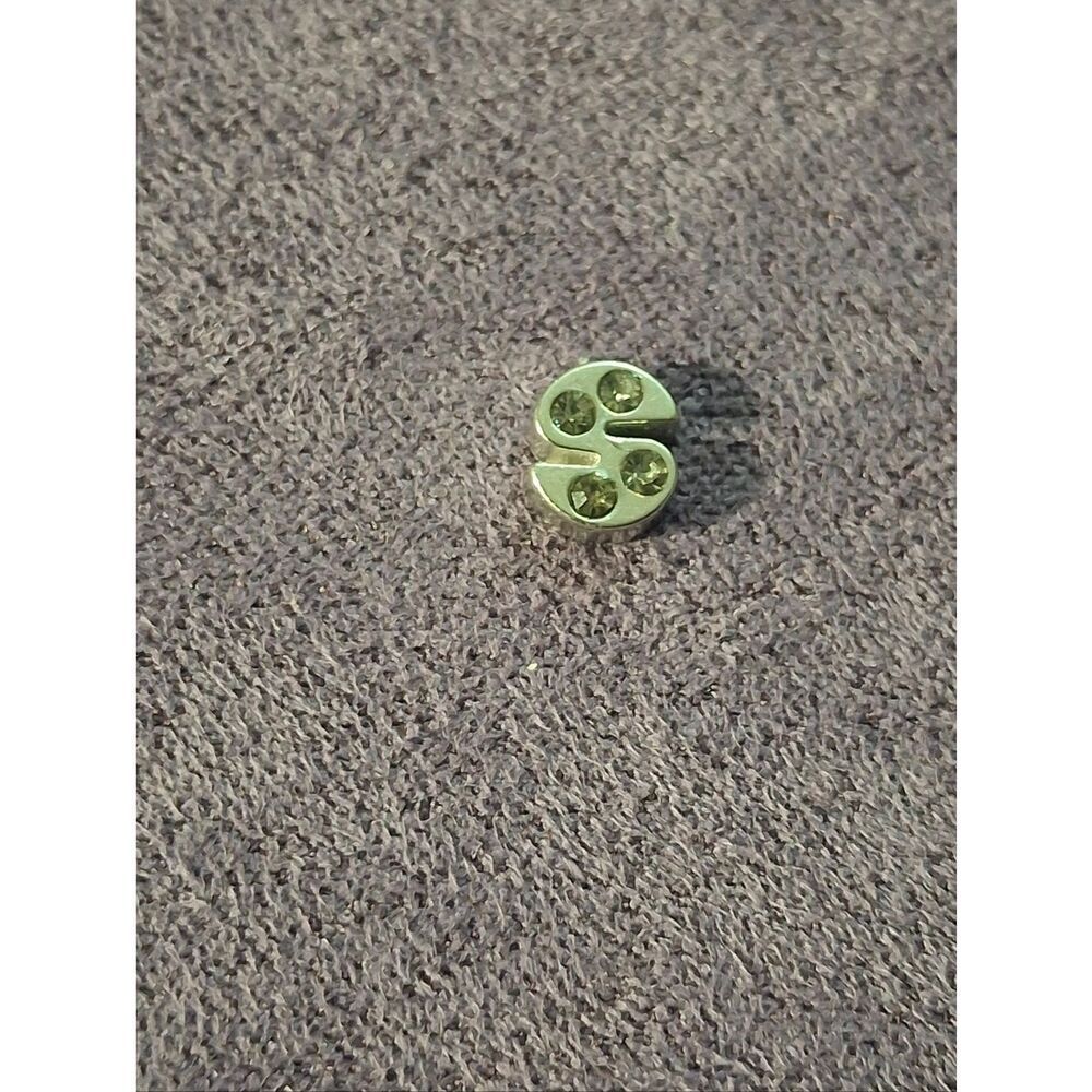 'S' Charm for Floating Lockets